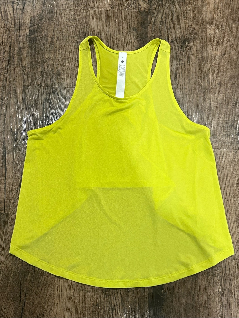 Lululemon Lightweight Training Racerback Tank Top Size 8